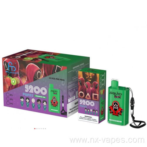 RandM Squid Box Disposable Vape 5200 Puffs